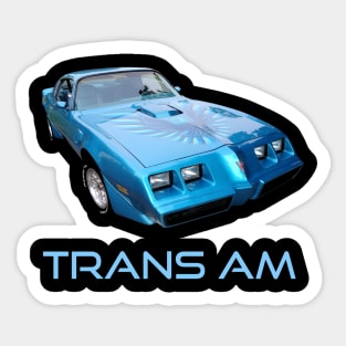 1979 Trans Am - Atlantis Blue Sticker